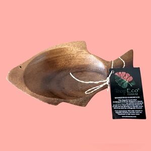 🐟 Monkeypod Hardwood Dish